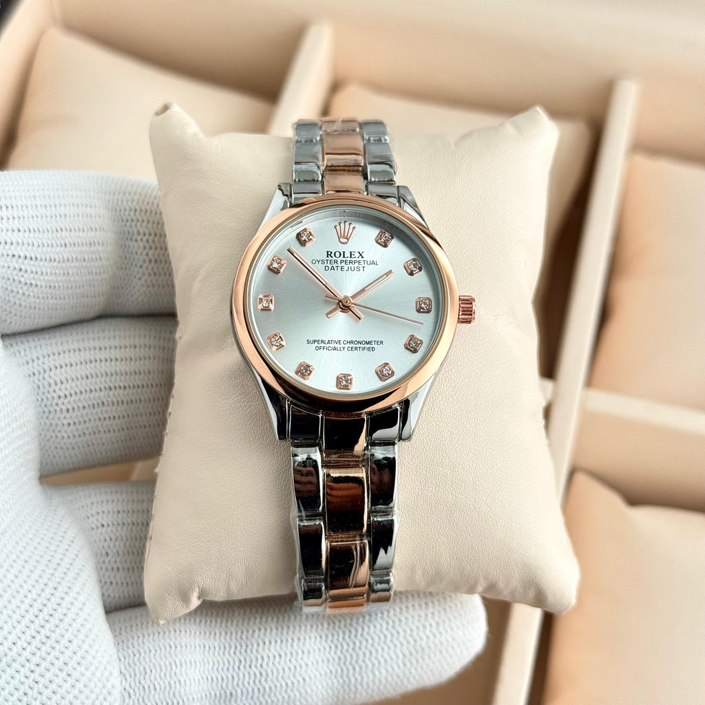 Rolex Datejust-style Two Tone Watch