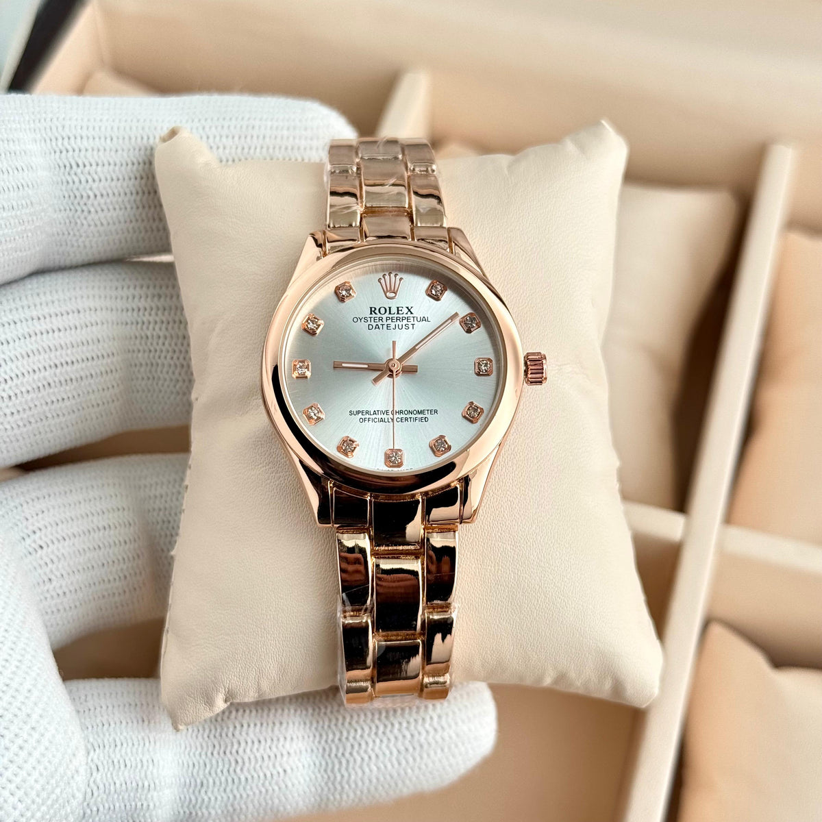 Rolex Datejust-style Two Tone Watch