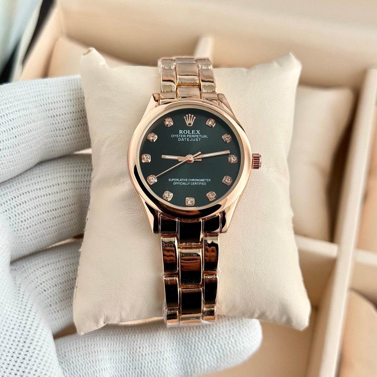 Rolex Datejust-style Two Tone Watch